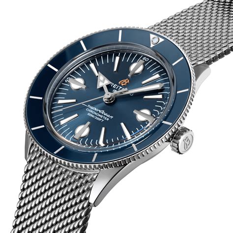 breitling superocean heritage 57 blue|breitling superocean heritage price.